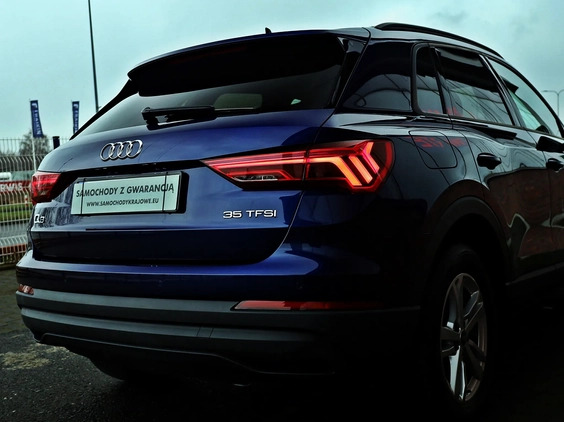 Audi Q3 cena 132900 przebieg: 39000, rok produkcji 2022 z Nisko małe 781